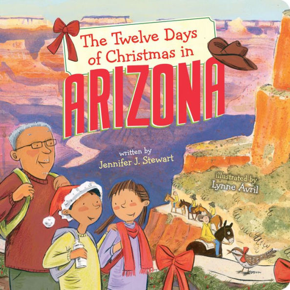 The Twelve Days of Christmas in Arizona board book